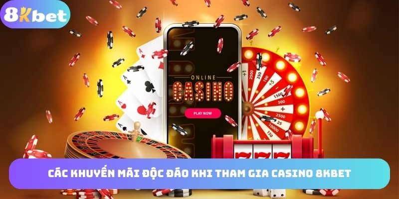 Top khuyến mãi giá trị từ phòng casino online