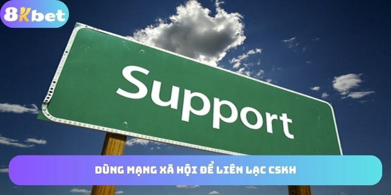 Dùng mạng xã hội để thực hiện kết nối